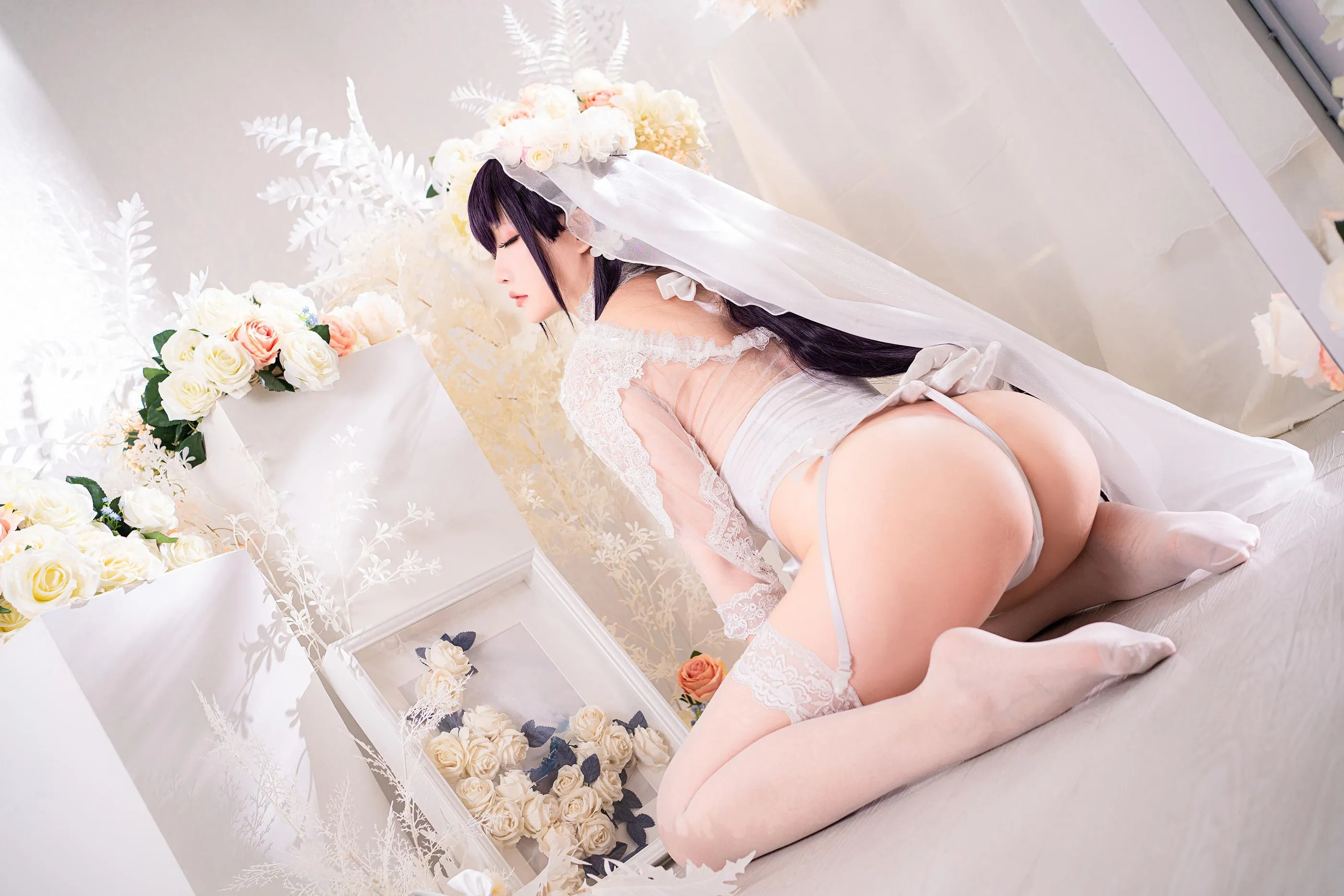 星之迟迟 – NO.84 纯白漆黑-吾妻 [31P]插图7